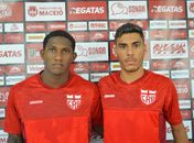 Gustavo Balotelli e Patrick Kaway se apresentam no CRB