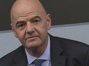 O presidente da Fifa, Gianni Infantino