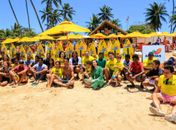Governador entrega equipamentos para a prática do surf em Garça Torta