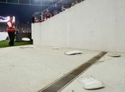 69 cadeiras da Arena foram quebradas no último sábado