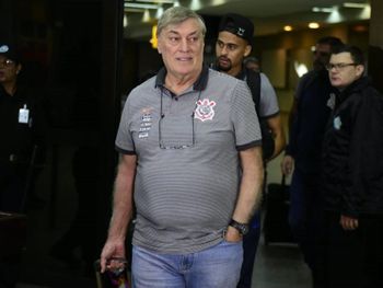 Dirigente argumentou que o Corinthians foi campeão brasileiro gastando pouco (foto: Fernando Dantas/Gazeta Press)