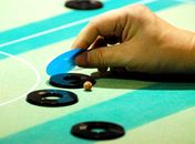 Futebol de mesa no shopping