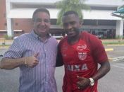 Presidente Marcos Barbosa e o volante Willians
