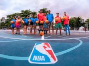 Prefeitura de Maceió e NBA entregam quadra de basquete no Vergel do Lago