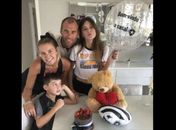 Joel Carli e a família