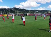 CRB treinou no CT do Internacional