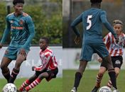 Com 1,90m aos 14 anos, zagueiro do Ajax viraliza nas redes sociais