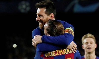 Messi e Griezmann marcaram em vitória do Barcelona 