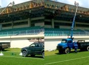 FAF doa lâmpadas para o Estádio da UFAL
