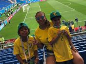Mulher de Thiago Silva é a melhor coisa da Copa fora de campo