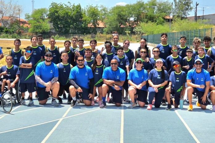 Com apoio da Selaj, atletas representam AL no Camping Paralímpico Escolar, em Fortaleza