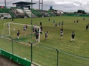 Coruripe realiza último treino antes do jogo decisivo contra o CRB