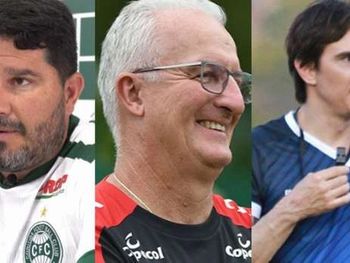 Eduardo Barroca, Dorival Junior e Thiago Larghi foram demitidos durante este Brasileirão
