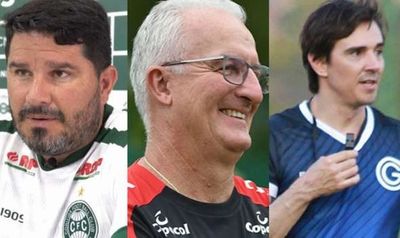 Eduardo Barroca, Dorival Junior e Thiago Larghi foram demitidos durante este Brasileirão
