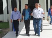 Rogério recebe a visita do ex-técnico da Seleção Brasileira e empreendedor Vanderley Luxemburgo