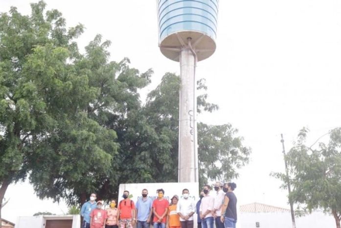 Prefeito visita Sistema de Abastecimento de Água de Lagoa do Caldeirão