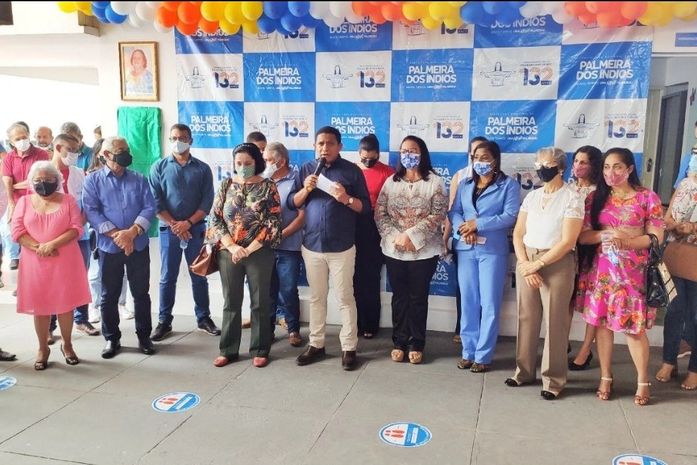 Júlio Cezar inaugura escola de Tempo Integral Olívia Pereira de Melo