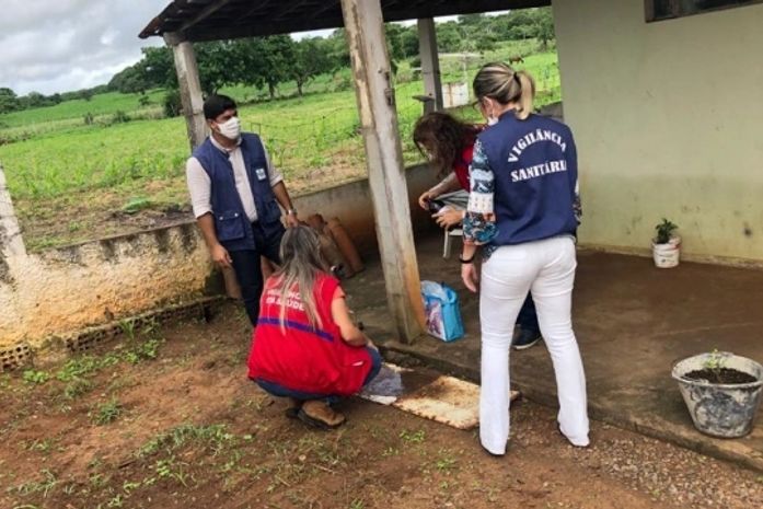 Palmeira dos Índios recebe técnicos da SESAU para coleta de água