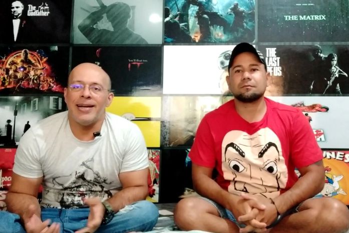 Edmilson Sá e o Gamer Marcondes Rocha