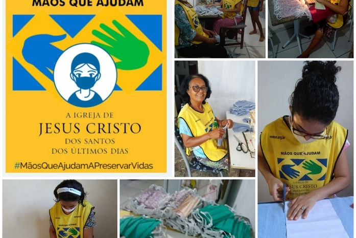 Projeto MÃOS QUE AJUDAM a Salvar Vidas: DISTRIBUI CENTENAS DE MÁSCARAS ALTERNATIVAS PARA PROTEÇÃO (LAVÁVEL)