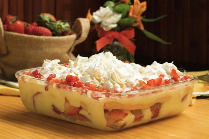 Pavê de Morango da Thaís