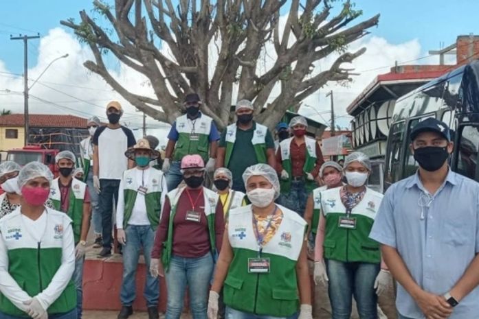 Secretaria de Saúde leva informação porta a porta para o Algodãozinho, em Palmeira.