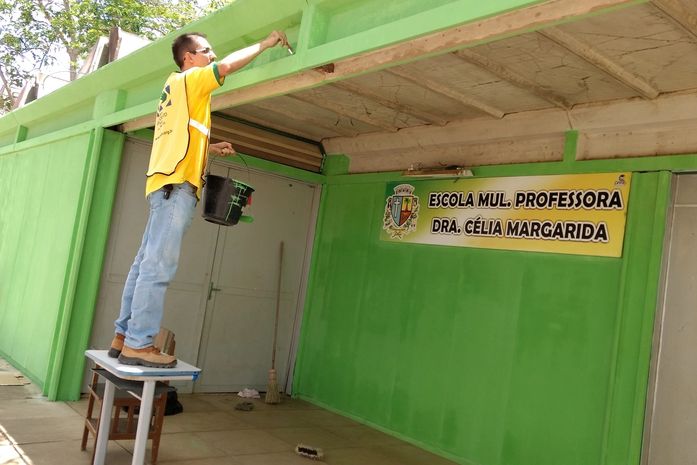 Projeto MÃOS QUE AJUDAM na Educação em Palmeira dos Índios