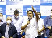 Júlio Cezar entrega pavimentação de ruas no bairro Paraíso