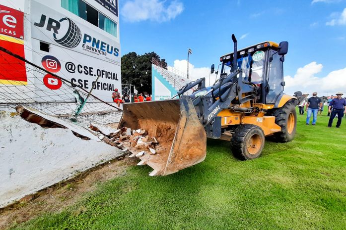 Estádio Juca Sampaio recebe primeira etapa de manutenção