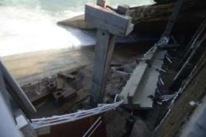 Mais um trecho de ciclovia desaba na orla do Rio