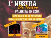 Palmeira terá a sua 1ª Mostra de teatro: é a Palmeira em Cena.