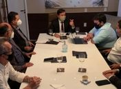Prefeito Júlio Cezar se reúne com jurídico do Sinteal para discutir precatórios