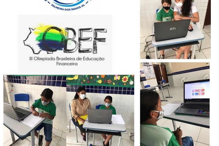 Alunos de Palmeira dos Índios participam da III Edição da Olimpíada Brasileira de Educação Financeira (OBEF)