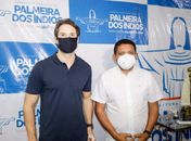 Pedro Vilela visita Palmeira dos Índios e garante recursos para Educação e Esportes de Palmeira

 