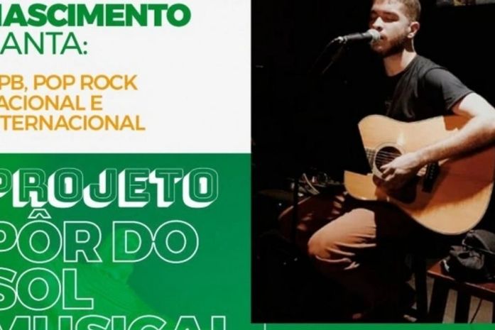 Atração do Projeto Pôr do Sol deste domingo (29) será o cantor Igor Nascimento