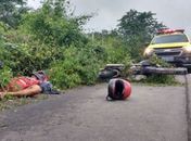 AL 115: Motociclista é executado ao trafegar com esposa
