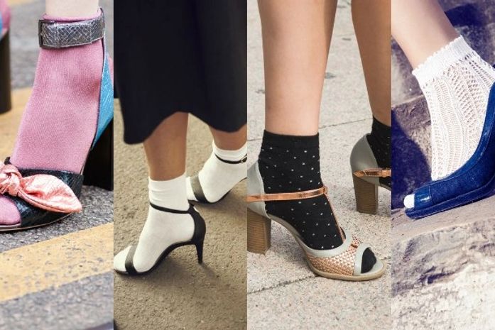 Meia com sandália no lugar da queridinha ankle boot; você usaria?