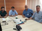 Joaquim Beltrão (PMDB) esteve em reunião com representantes da Eletrobras Distribuição Alagoas