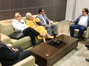 Palmeira: Prefeito se reúne com desembargadores Tutmés Airan e Elisabeth Carvalho
