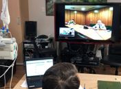 Bolsonaro faz reunião com general Heleno por videoconferência
