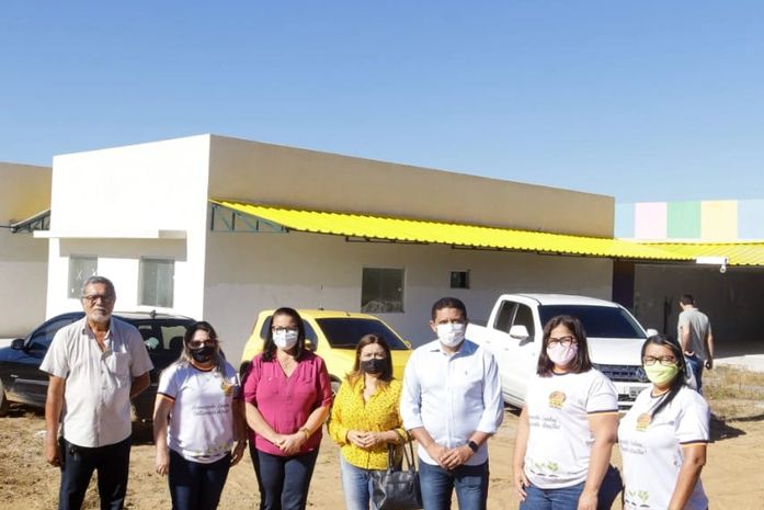 Obras em creche de Canafístula está em fase de acabamento