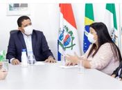 Júlio Cezar e secretária de Estado da Mulher anunciam implantação de Centro Especializado 
