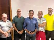 Prefeito recebe diretoria tricolor e reafirma apoio