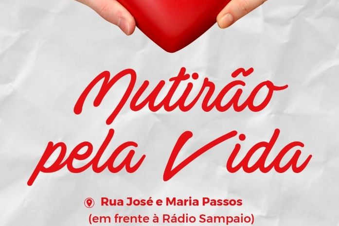 Saúde realiza 4ª edição do Mutirão pela Vida neste feriado em Palmeira