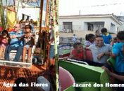 Prefeitos do Sertão embarcam com criançada em parques de diversão