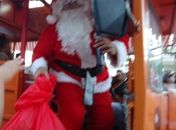 A chegada do Papai Noel