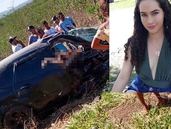 Vítima fatal: Jaciele Pereira da Silva, 20 anos.