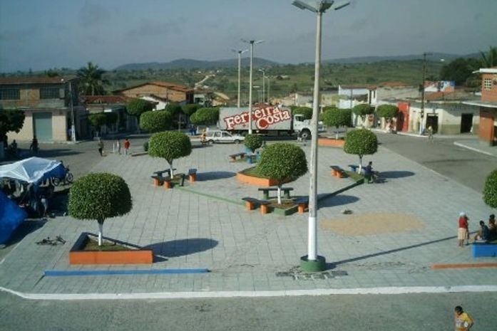Centro da cidade de Inhapi