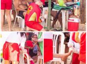 Novos registros de ataques de Pirambebas a banhistas na praia de Pão de Açúcar