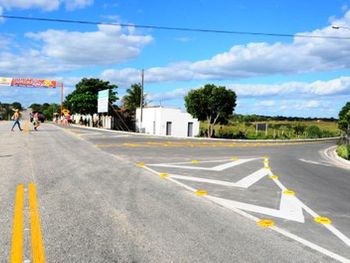 Entrada do município de Palestina, Sertão de Alagoas